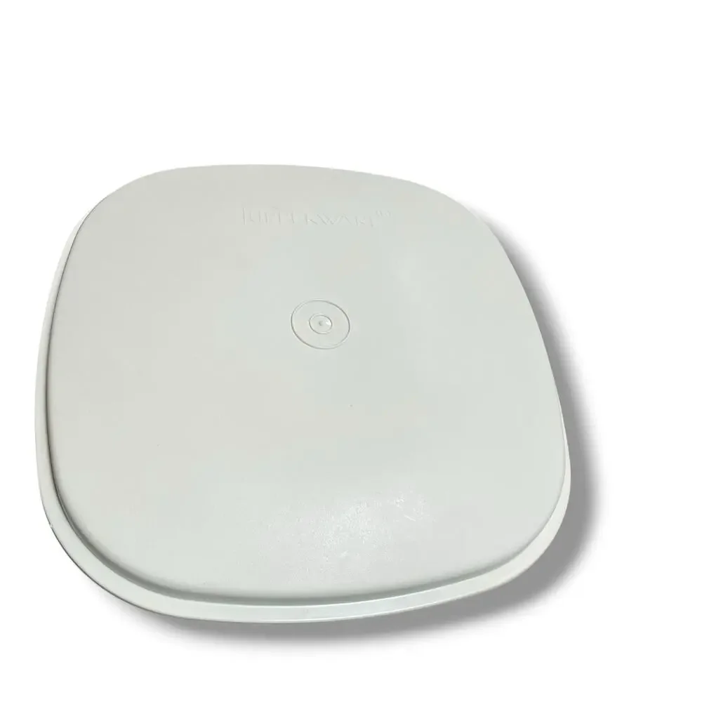 Tupperware Steam N Store Replacement Lid #889 Almond Tan Fits 888 Bowl USA Made
